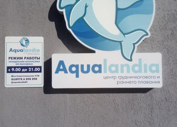 В бассейне Aqualandia